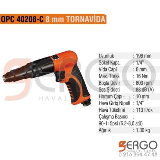 Havalı Tornavida OPC 40208 C